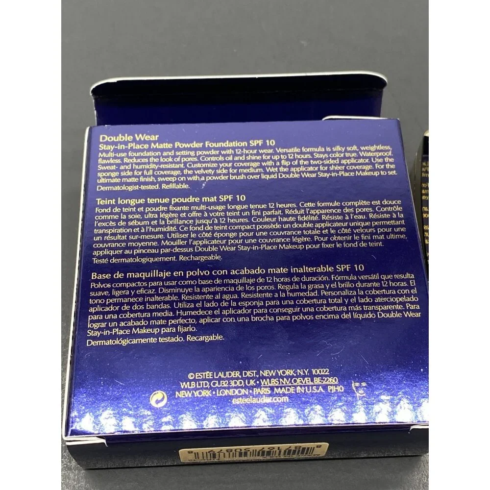 Estee Lauder Double Wear Stay-in-Place Matte Powder Foundation SPF10 12g